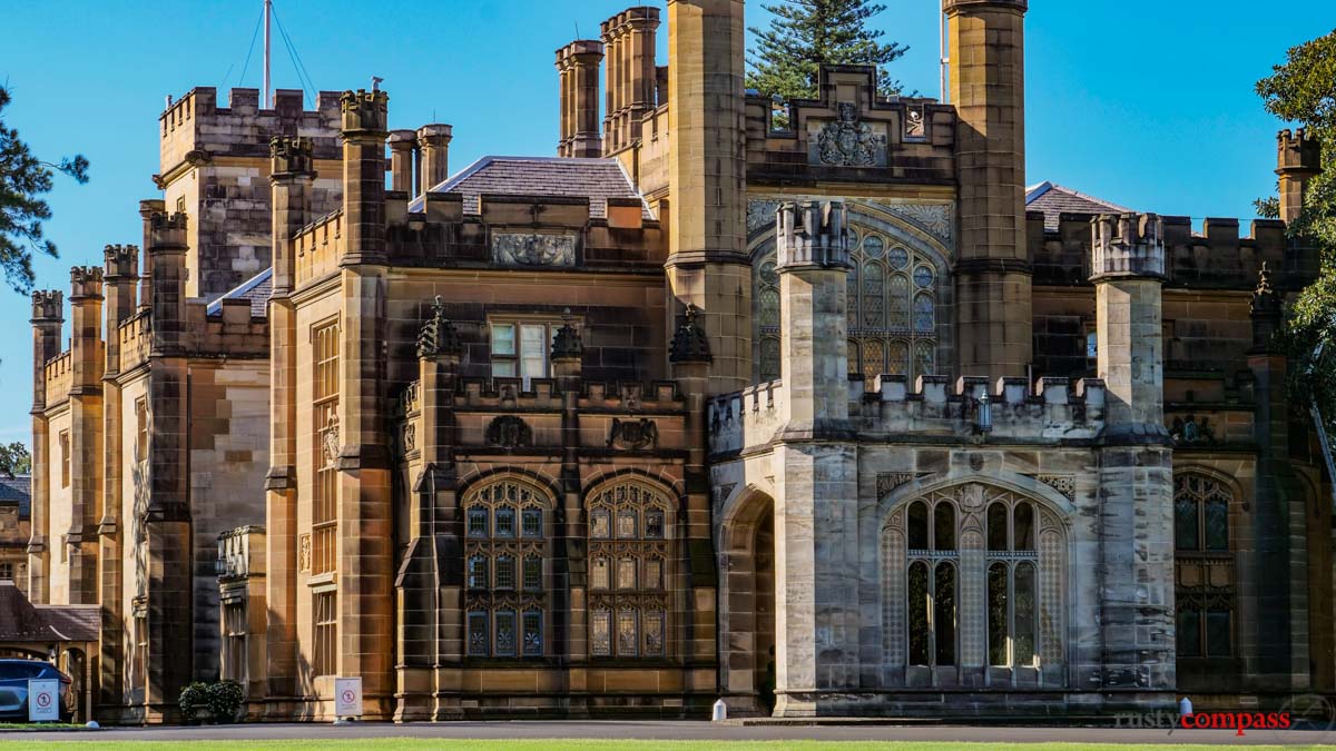 Government House, 1845, Royal Botanical Gardens, Sydney